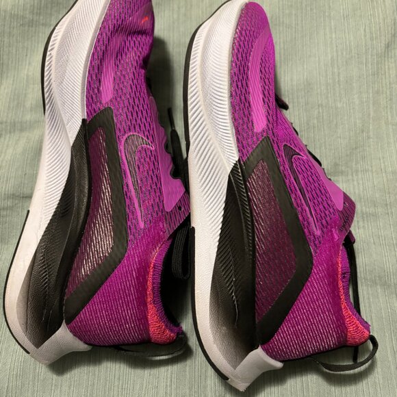 NIKE Zoom Fly 4 Hyper Violet Running Shoes - Women's Size 7 - LIKE NEW w/o Box! - Picture 10 of 13